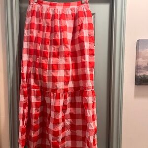 English laundry gingha skirt